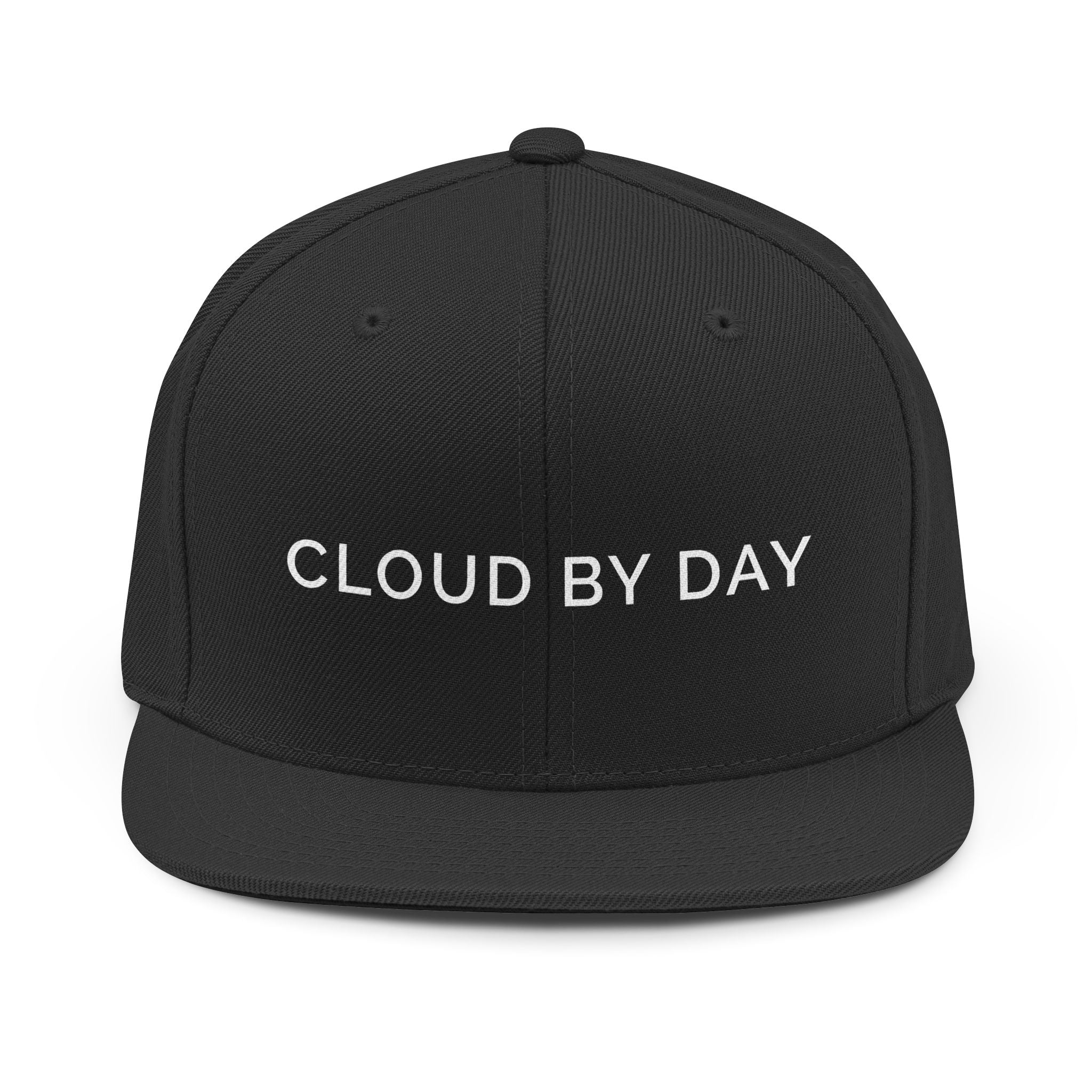Cloud By Day Black SnapBack